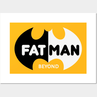 Fatman Beyond Black And White Posters and Art